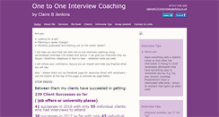 Desktop Screenshot of 121interviewcoaching.co.uk